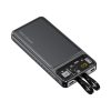 22.5W Super Fast Charging 10000mAh Power Bank Cyberpunk Transparent Mecha 20000mAh Power Bank