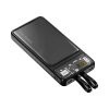 22.5W Super Fast Charging 10000mAh Power Bank Cyberpunk Transparent Mecha 20000mAh Power Bank