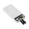 22.5W Super Fast Charging 10000mAh Power Bank Cyberpunk Transparent Mecha 20000mAh Power Bank