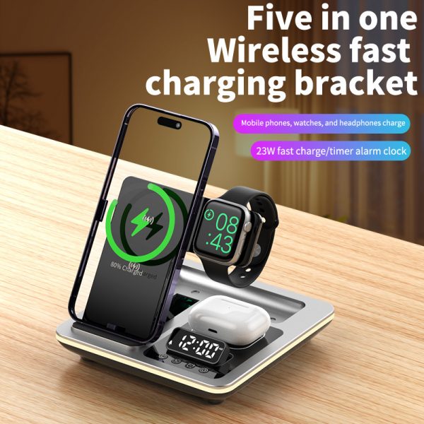 3 in 1 wireless charger Electric folding wireless charger