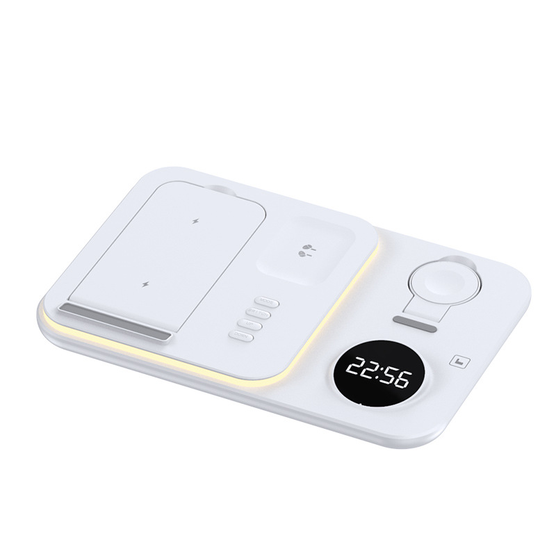 3 in 1 wireless charger with digital clock wireless charger 30W wireless magnetic wireless charger