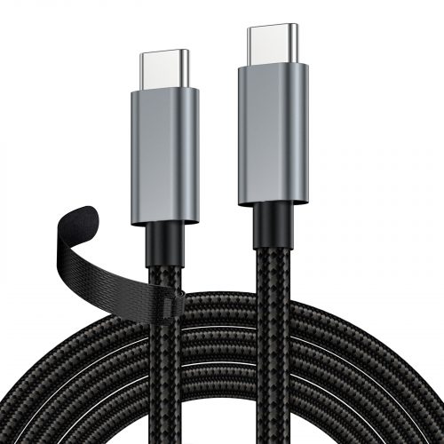 Custom LOGO PD100W USB 3.2 Type C to Type C Cable PSSD SSD data 5A20V 10Gbps Transfer Speed Cable