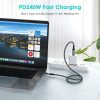 Digital Display 240w 40Gbps 8K60hz USB4 Compatible With Thunderbolt 4 Cable