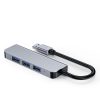 Multifunctional Type C Docking Station Laptop USB Extender Computer Splitter 4 in 1 High Speed Docking Station