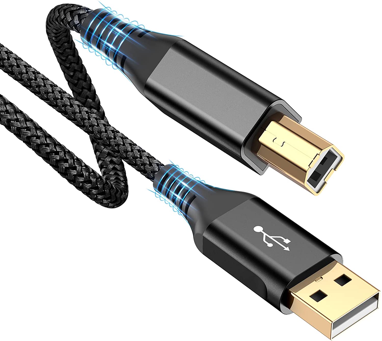 USB Printer Cable USB 2.0 Print Cable type A Male to B Male extension cable for Printer Computer Accessories