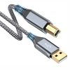 USB Printer Cable USB 2.0 Print Cable type A Male to B Male extension cable for Printer Computer Accessories