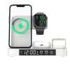 Wireless charger 3 in 1 wireless charging desktop vertical clock wireless charging iwatch8 multi-function base