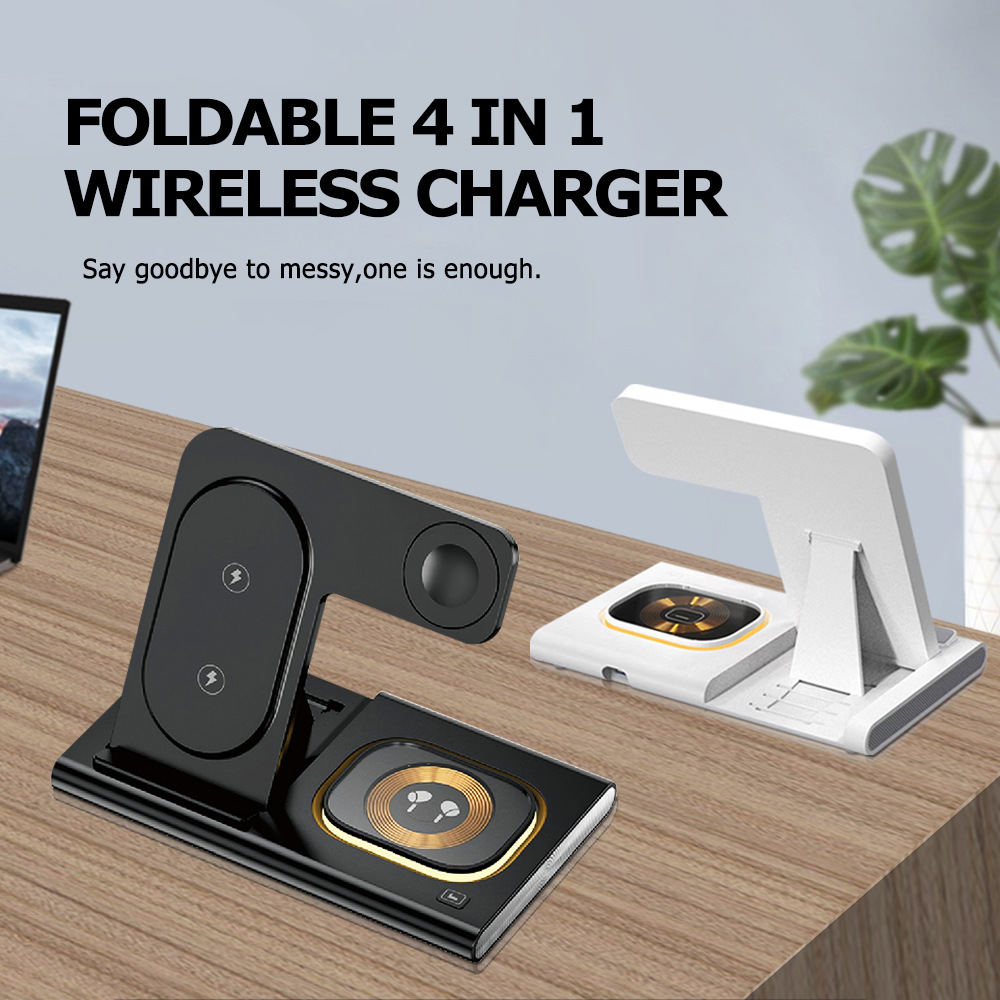 Amazon's best-selling three-in-one wireless charger supports fast charging and multi-function wireless charging