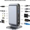 12-in-1 smart docking station for Apple laptops HDMI VGA PD extender USB-C